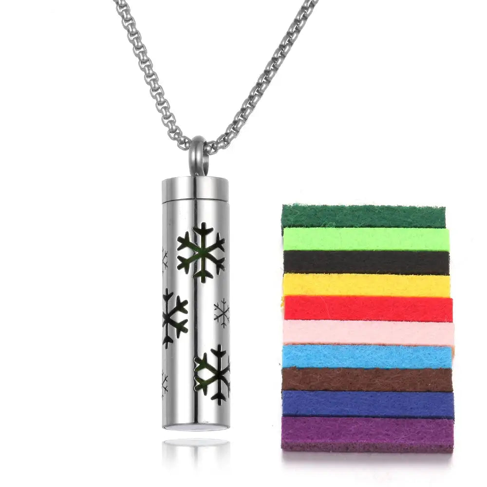 Aromatherapy Pillar Necklace